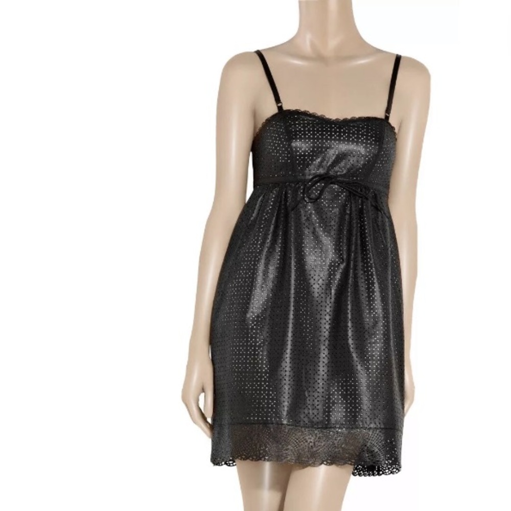 Marc By Marc Jacobs Leather Dress Size 6